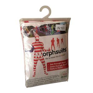 MORPHSUITS Patriotic Red White Blue Size Large Height 5’4”-5’10”